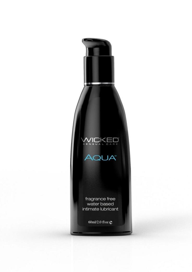 Wicked Aqua Water Based Lubricant Fragrance Free - Its Cassidy Bybee