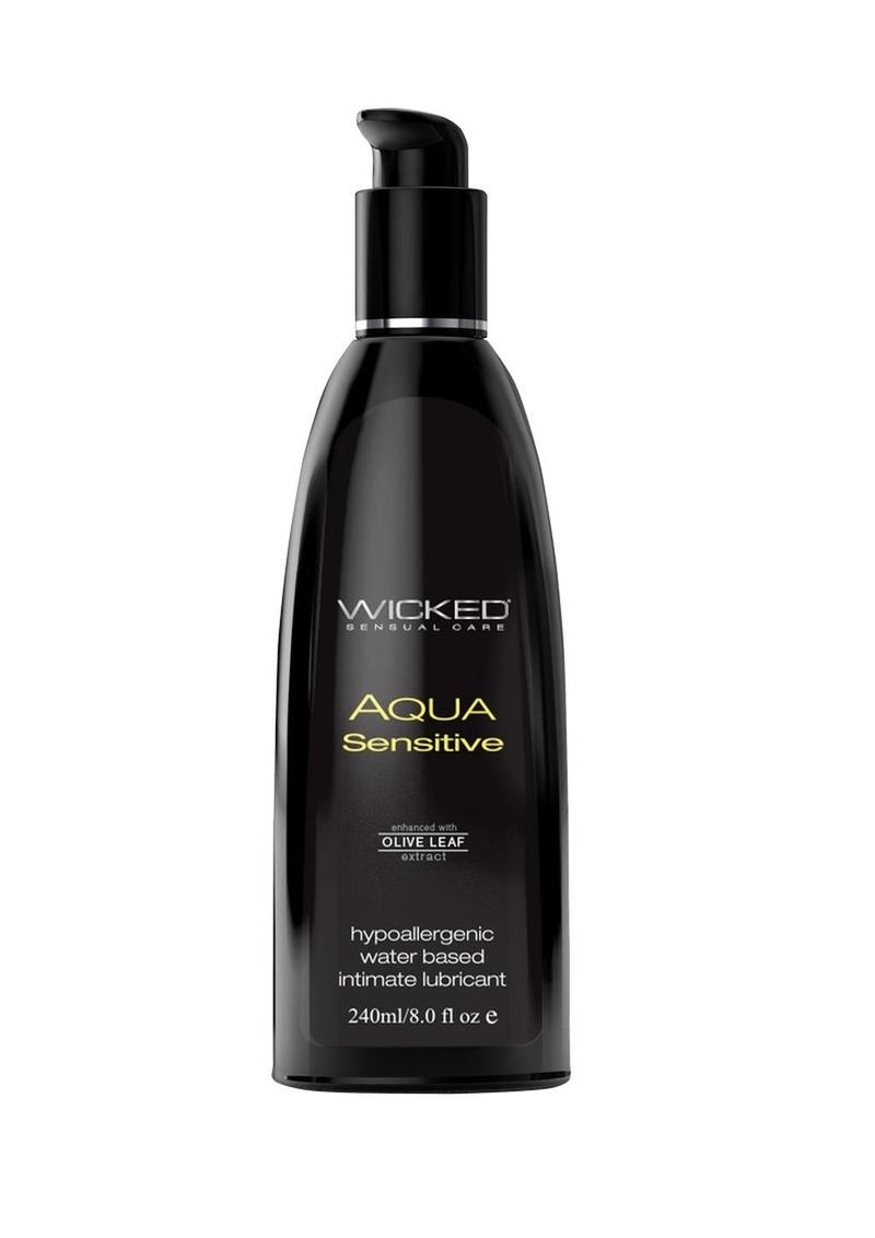 Wicked Aqua Water Based Sensitive Hypoallergenic Lubricant - Its Cassidy Bybee