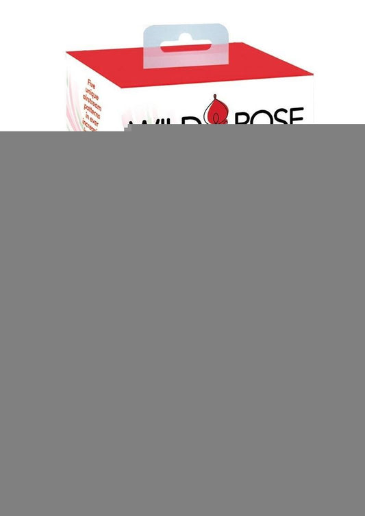 Wild Rose Le Point Rechargeable Silicone Suction Vibrator - Red