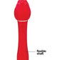 Wild Rose Rechargeable Silicone Suction + Vibrator - Red