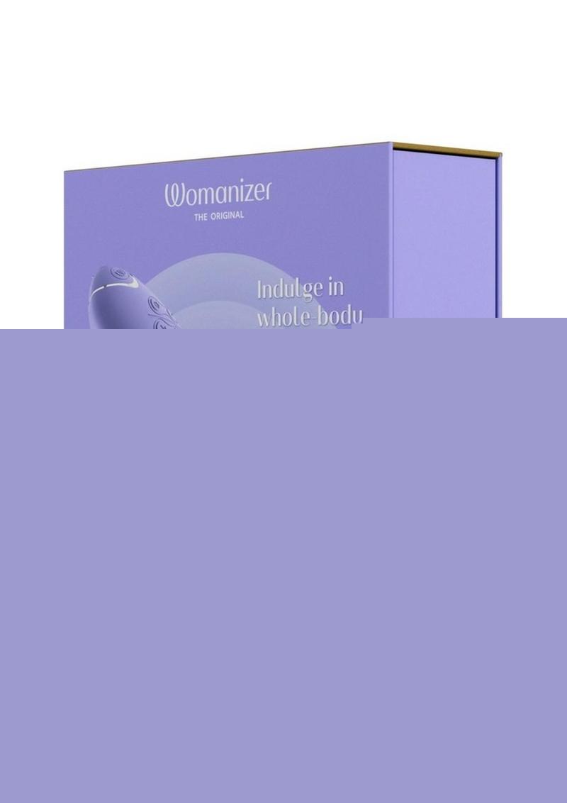 Womanizer Duo 2 Silicone Rechargeable Clitoral and G-Spot Stimulator - Lilac/Purple