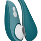 Womanizer Liberty 2 Rechargeable Silicone Clitoral Stimulator - Dark - Blue/Petrol