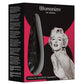 Womanizer Marilyn Monroe Special Edition Rechargeable Clitoral Stimulator - Black/Black Marble