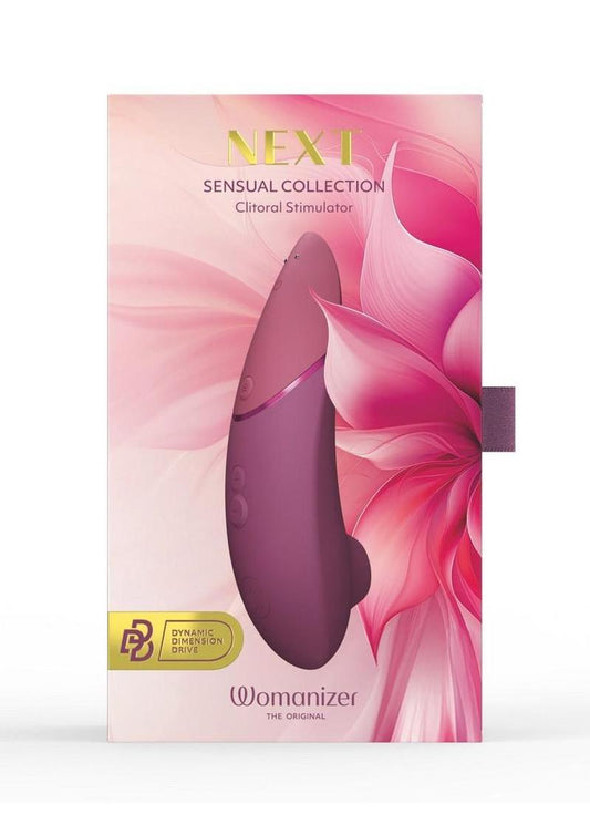 Womanizer Next Rechargeable Silicone 3d Pleasure Air Clitoral Stimulator - Dusty - Pink