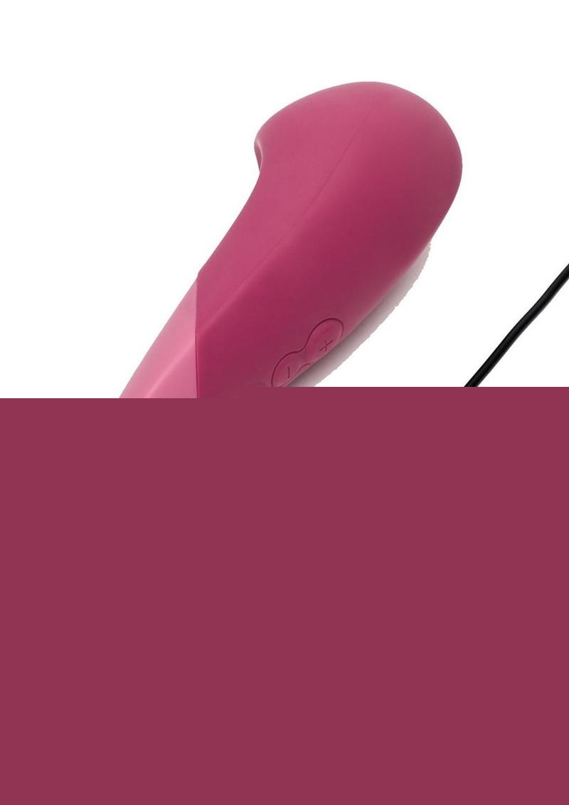 Womanizer Vibe Rechargeable Silicone Clitoral Vibrator - Dusky