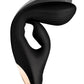 Wonder Vibes Bendable Silicone Rabbit Vibrator - Black