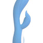 Wonderlust Harmony Rechargeable Silicone Vibrator - Blue