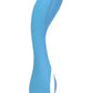 Wonderlust Serenity Rechargeable Silicone Vibrator - Blue
