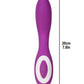 Wonderlust Serenity Rechargeable Silicone Vibrator - Purple