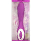 Wonderlust Serenity Rechargeable Silicone Vibrator - Purple