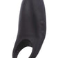 Work It USB Rechargeable Silicone Vibrating C-Ring Waterproof - Black