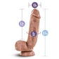 X5 Mister Grande Dildo with Balls