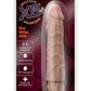 X5 Plus The Little One Vibrating Dildo - Flesh/Vanilla - 6.75in