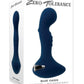 Zero Tolerance Blue Oasis Rechargeable Silicone Vibrating Anal Plug - Blue