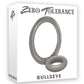 Zero Tolerance Bullseye Double Loop Cock Ring with Ball Strap - Smoke