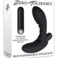 Zero Tolerance Eternal P-Spot Rechargeable Silicone Prostate Massager - Black