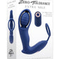 Zero Tolerance Extra Mile Rechargeable Silicone C-Ring Double Motor Vibrator with Remote Control - Blue