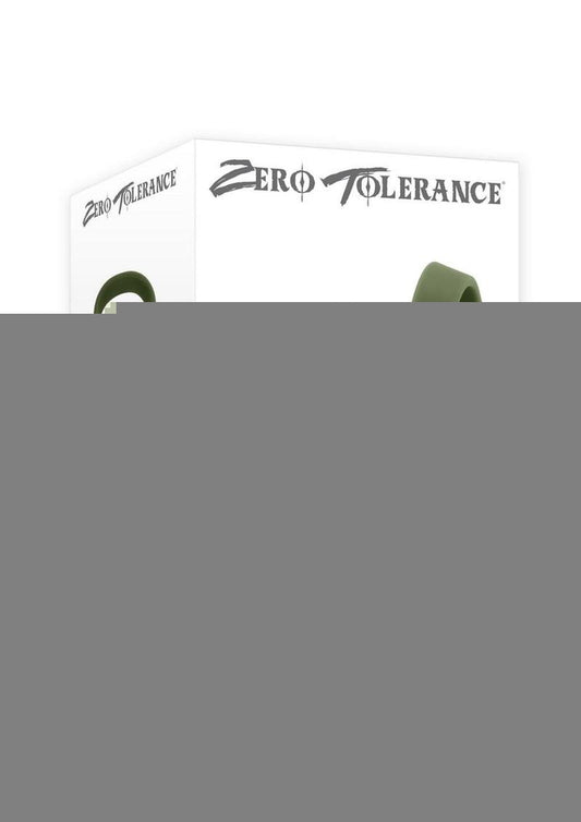 Zero Tolerance Nutty Buddy Rechargeable Silicone Dual Cock Ring - Green