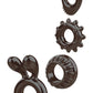 Zero Tolerance Ring My Bell Cock Ring Kit - Smoke - 4 Piece Kit