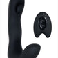 Zero Tolerance Tap It Silicone Rechargeable Prostate Massager with Remote Control - Black
