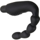 Zero Tolerance The Emperor Silicone Prostate Stimulator with Rechargeable Bullet and Remote Control - Black