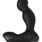Zero Tolerance The One-Two Punch Silicone Rechargeable Prostate Massager with Remote Control - Black
