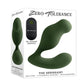 Zero Tolerance The Sergeant Rechargeable Silicone Prostate Vibrator with Remote - Green