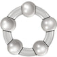 Zero Tolerance Three Amigos Beaded Cock Ring Kit - Smoke - 3 Piece Kit