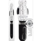 Zero Tolerance Thrill Ride Rechargeable Masturbator - Black