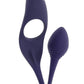 Zero Tolerance Tip to Tail Rechargeable Silicone Cock Ring with Anal Plug - Purple