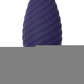 Zero Tolerance Wicked Twister Rechargeable Silicone Vibrating Butt Plug - Purple