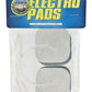 Zeus Electrosex Adhesive Electro-Pads - White - 4 Pack