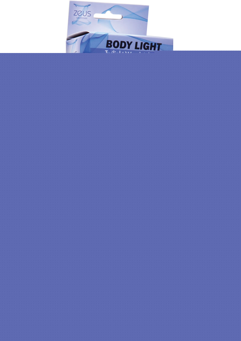 Zeus Electrosex Body Light Twilight Wand Electro Conductor - Gray/Metal