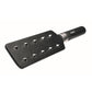 Zeus Electrosex E-Stim Spiked Paddle - Black/Silver