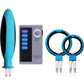 Zeus Electrosex Mingle 4 Piece Electro Couples Kit - Blue