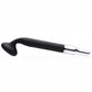 Zeus Electrosex Round Silicone Electrode Attachment - Black