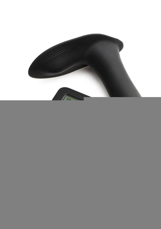 Zeus Zs E-Stim Pro Rechargeable Silicone Panty Vibe with Remote Control - Black