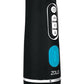 ZOLO Blow Master Rechargeable Silicone Masturbator - Black/Blue