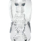 ZOLO Gripz Dotted Stroker Masturbator - Clear