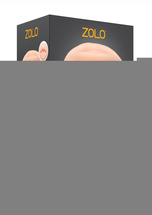 ZOLO Squeezable Deep Throat Masturbator - Mouth - Clear/Vanilla