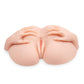 ZOLO Stroke Off Vibrating Spread Wide Pussy and Ass Rechargeable Masturbator - Vanilla