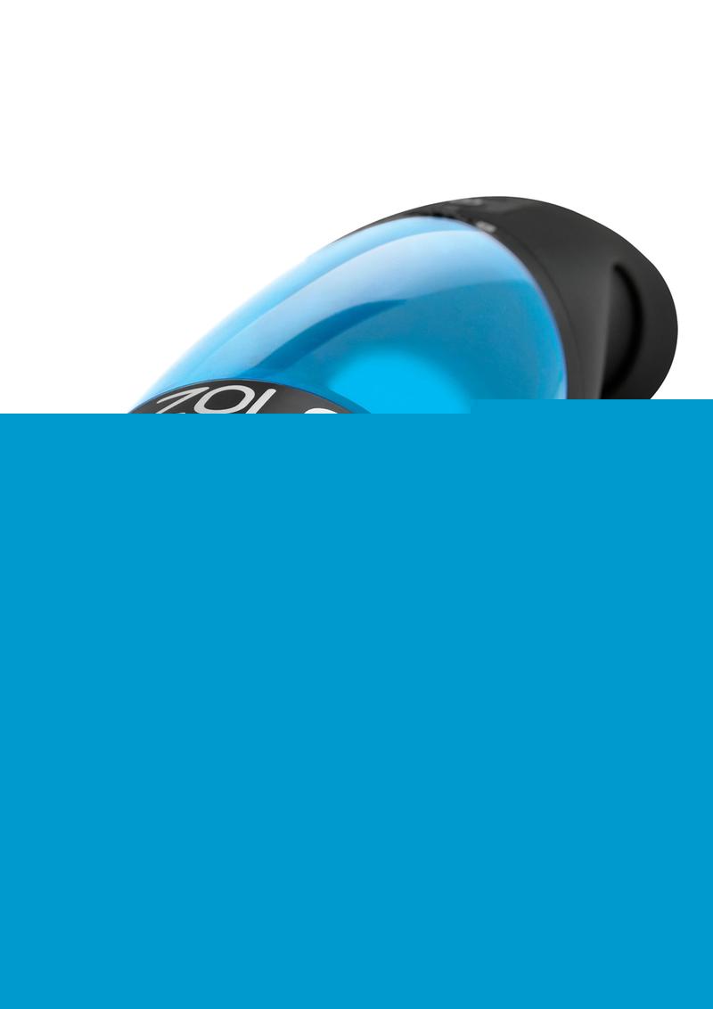 ZOLO Thrustbuster Rechargeable Vibrating Masturbator - Pussy - Black/Blue