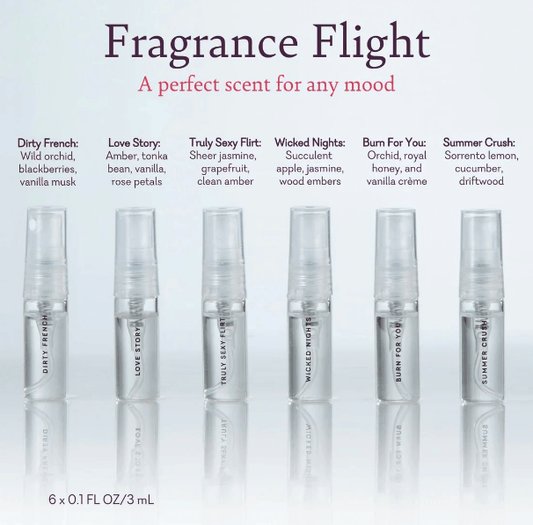 Fragrance Flight - Pure Romance By Cassidy